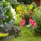 Costway 2-Piece Metal Crane/Flamingo Garden Statue Sculpture Set Outdoor Yard Lawn Decoration